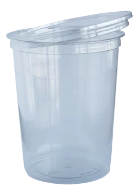Plastbeger Transparant Solo 0.95l X 500stk