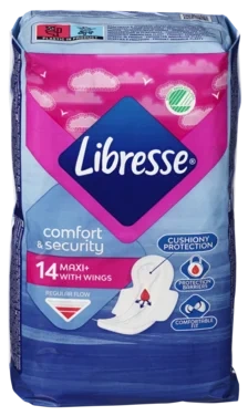 Libresse Normal Maxi Wing 14stk
