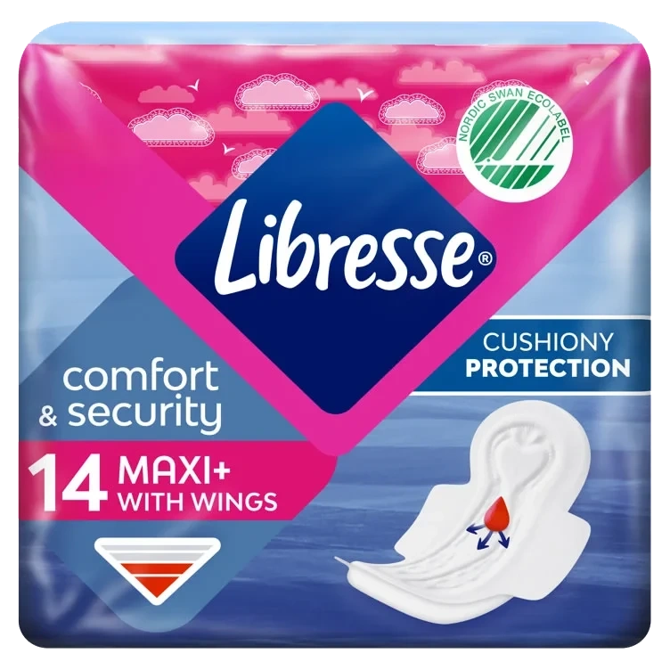 Libresse Normal Maxi Wing 14stk