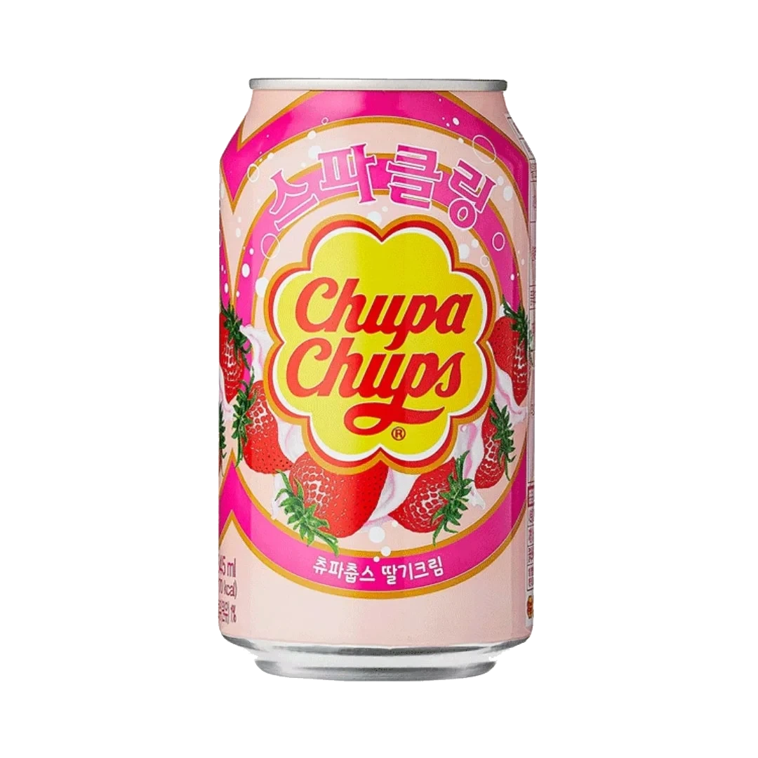 Chupa Chups Sparkling With Strawberry & Cream