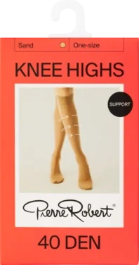 Knee High Support Sand 36-41 Pierre Robert