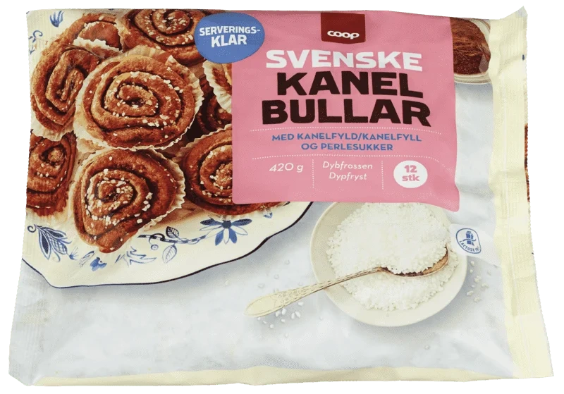 Coop Kanelboller 420g