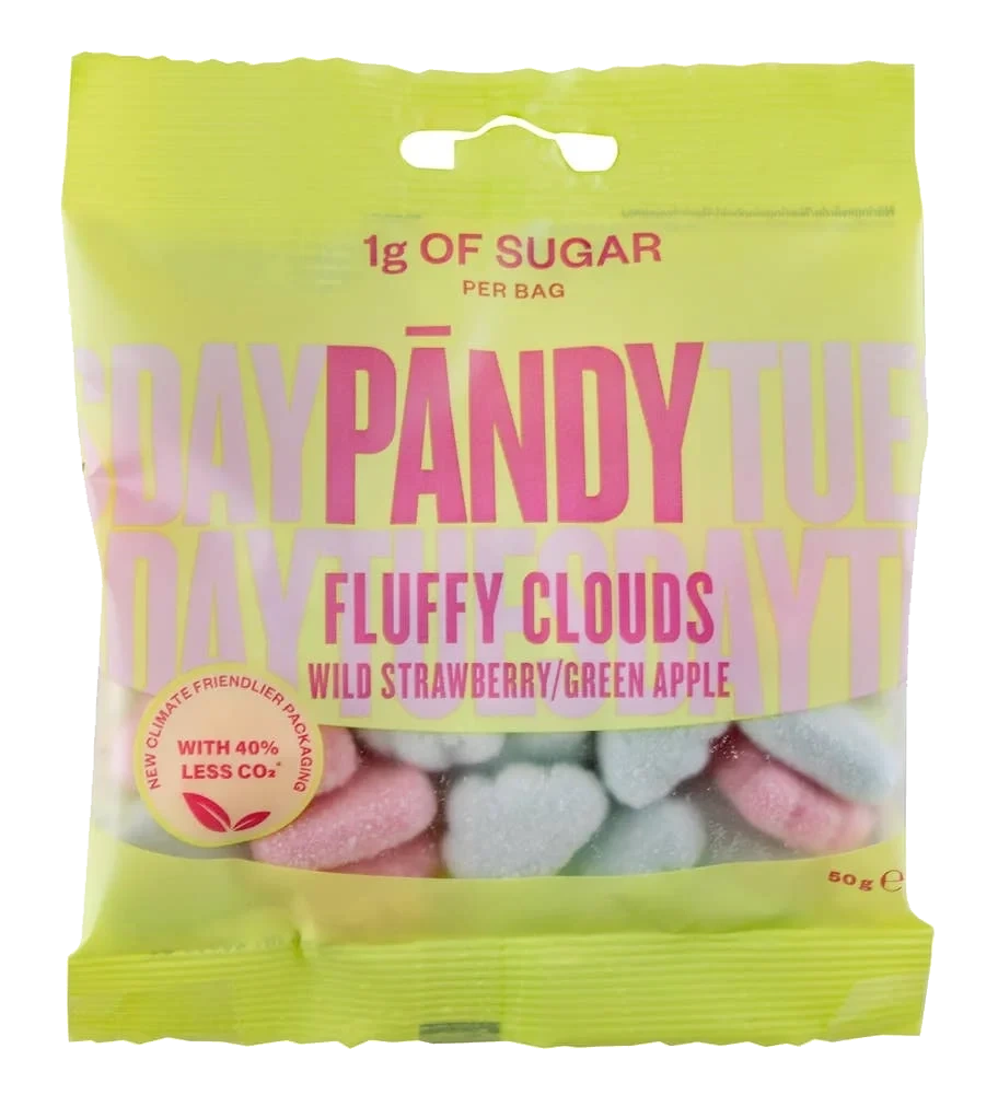 Fluffy Clouds Wild Straberry / Green Apple