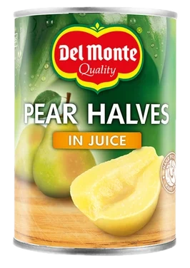 Del Monte Pærerhalver i Juice 415g