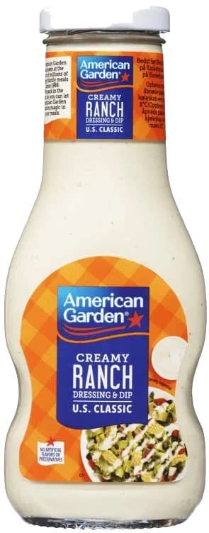 Ranch Dressing Creamy 250ml American Garden
