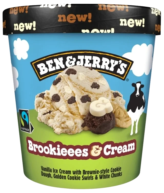 Ben&Jerry's Brookies&Cream 465ml