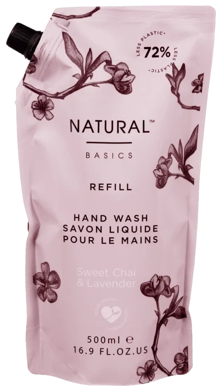 Natural Basic Handwash Sweet Chai&Lavender Refill