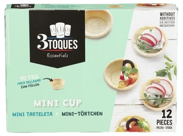 Tarteletter Cocktail 12stk 72g 3 Toques