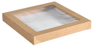 Lokk Tray Catering Glance Crd/pla 229x228x30mm Brun