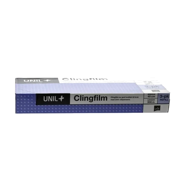 Clingfilm Refill 3-pk 45cm X 300m Unil+