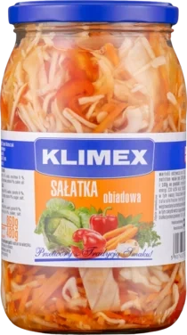 Grønnsakssalat Syltet Obiadowa 860g Klimex