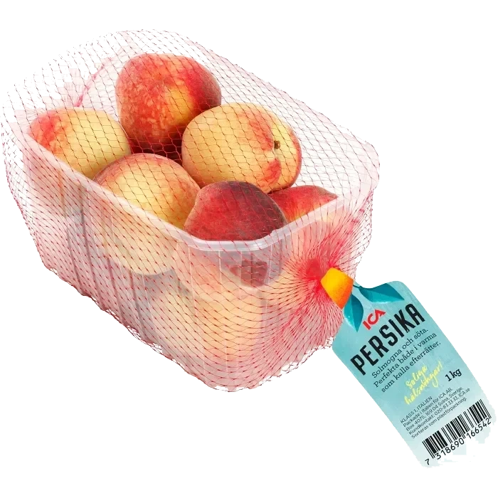 Persika Korg 1kg ICA Klass 1