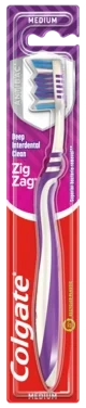 Colgate Zig Zag Antibac Medium Tannbørste