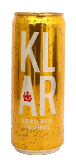 Klar Alkoholfritt Øl 0,33l
