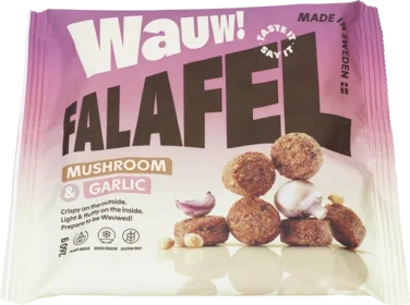 Wauw! Falafel Mushroom & Garlic 260g