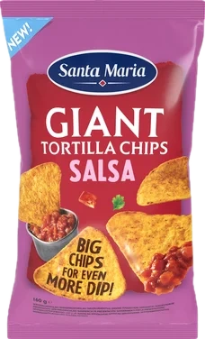 Tortilla Chips Giant Salsa 160g St.Maria