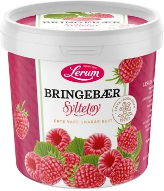 Bringebærsyltetøy 1kg Lerum