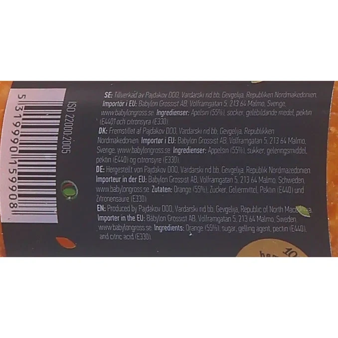 Apelsinmarmelad