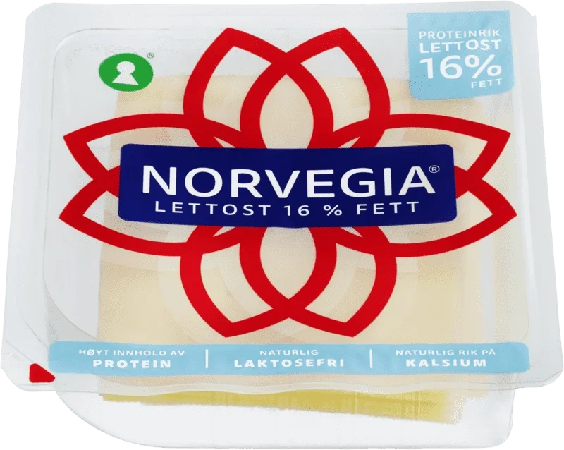 Lettere Norvegia 16% Skiver 250g