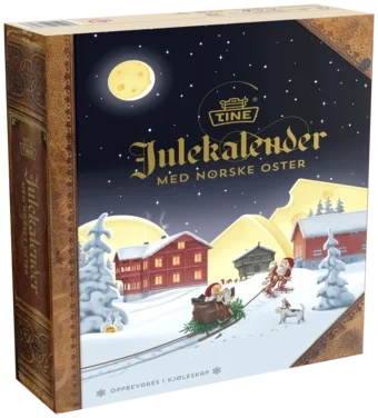 Ostejulekalender 480g Tine