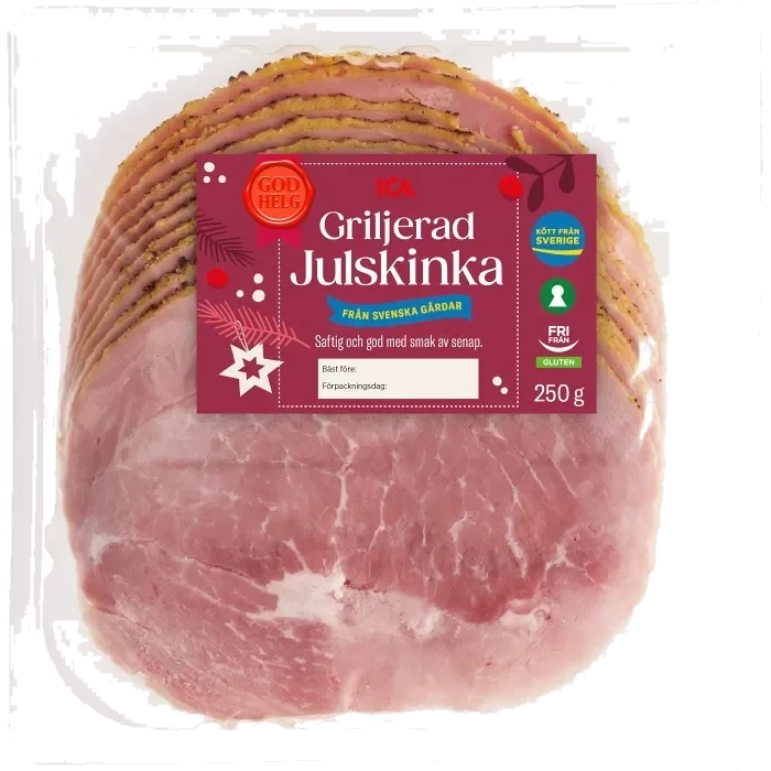 Julskinka Griljerad 250g ICA
