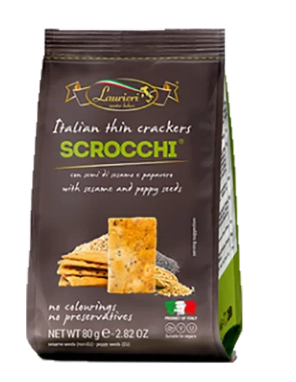 Scrocchi Sesame & Poppy Seeds 80g