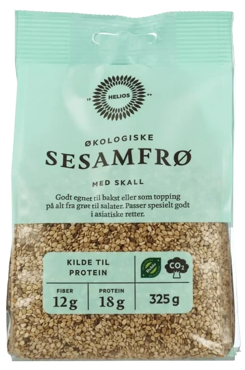 Helios Sesamfrø 325g Økologisk
