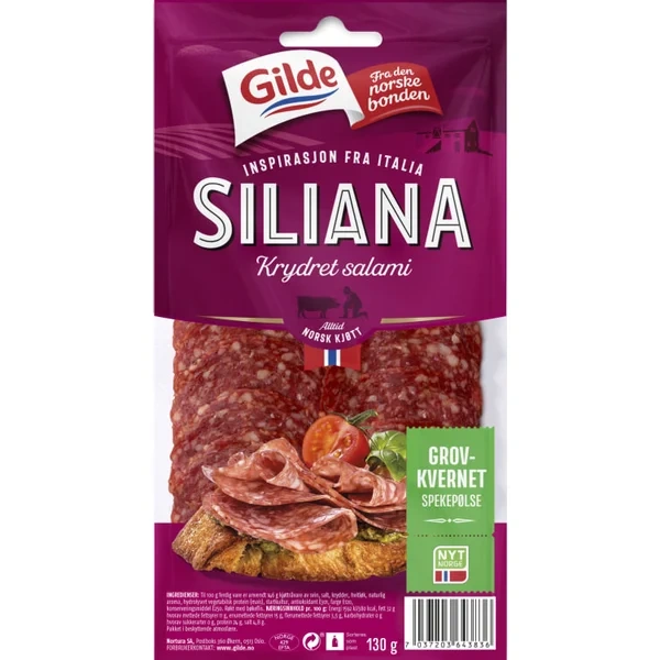 Salami Siliana 130g Gilde