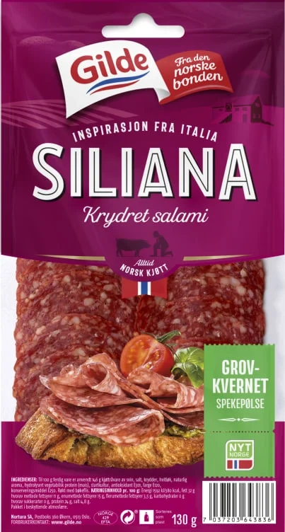 Salami Siliana 130g Gilde