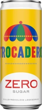 Trocadero Zero 33cl Sleek Can