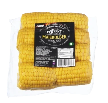 Pre-cooked sweet corn 8 pcs