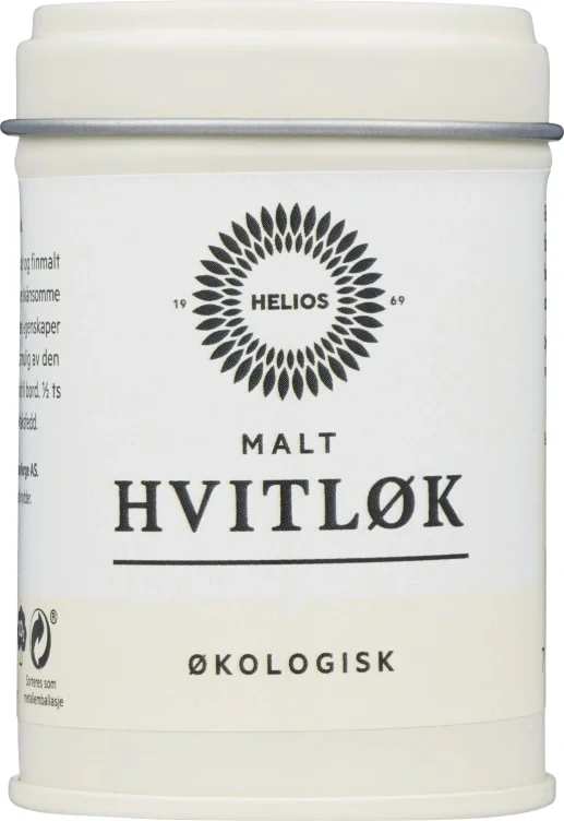 Helios Hvitløkspulver 35g Økologisk