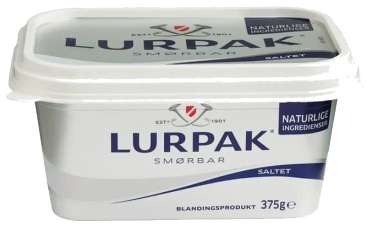 Smør Smørbar 375g Lurpak