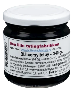 Blåbærsyltetøy Syltetøy Dlt