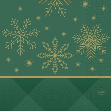 Serviett 3l33cm Rhombus Green