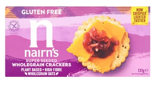 Nairn`s Havrekjeks Glutenfri 137g
