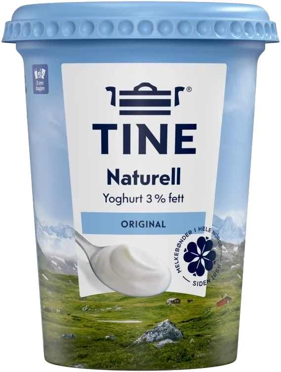 Naturell Yoghurt 500g Tine