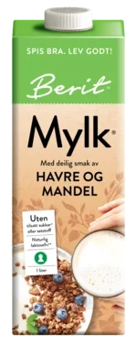 Mylk Havre&Mandel 1l Berit