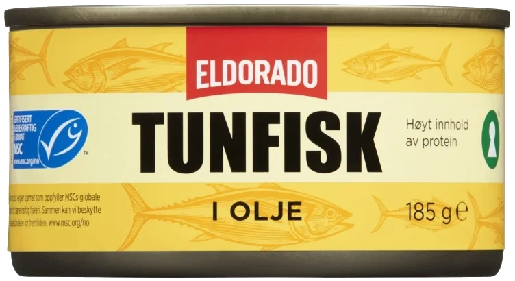 Tunfisk i Olje 185g Eldorado