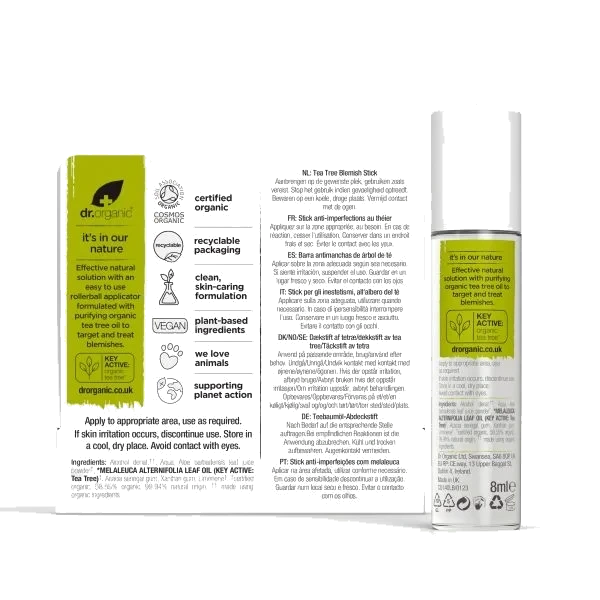 Dr. Organic Tea Tree Blemish Stick