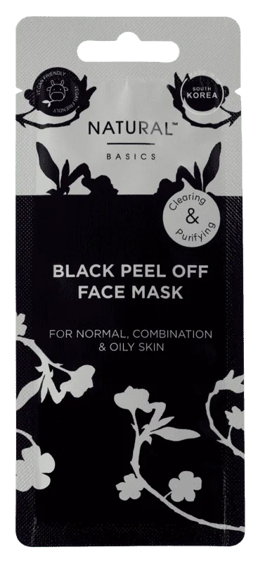 Natural Basic Face Mask Black Peel Off