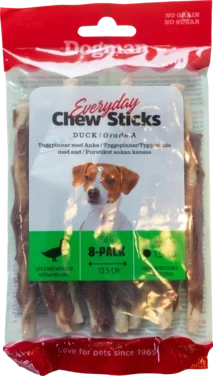 Chew Sticks Duck 80g 8p Dogman