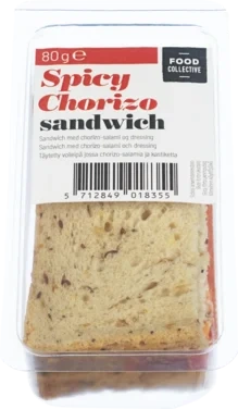 Spicy Chorizo Sandwich 80g Food Collective