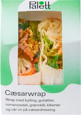 Cæsarwrap 225g Palett
