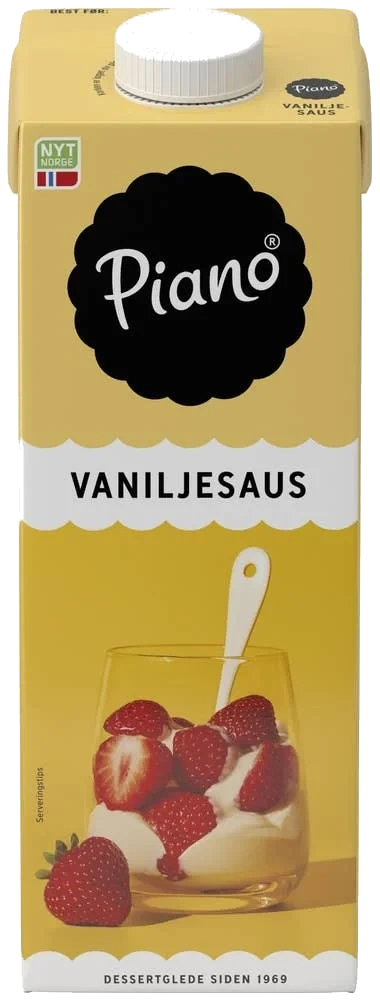 Piano vaniljesaus