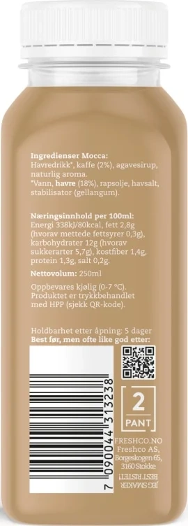 Iskaffe Mocca 250ml Oslo Cold Brew