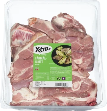 Lam Fårikålkjøtt Ca 1,8kg Vv X-tra