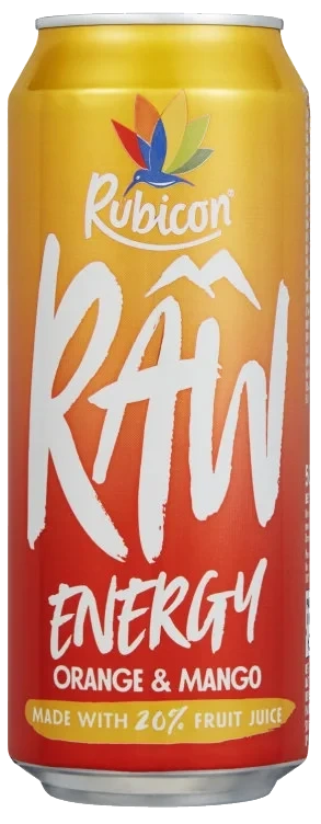 Rubicon Raw Orange Mango 0.5l