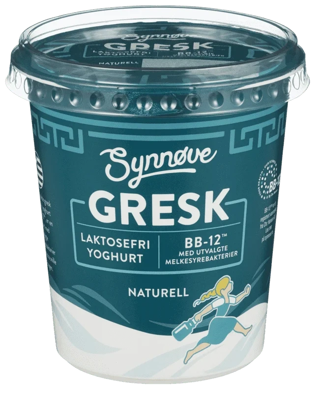 Synnøve Gresk Naturell 2% Laktosefri