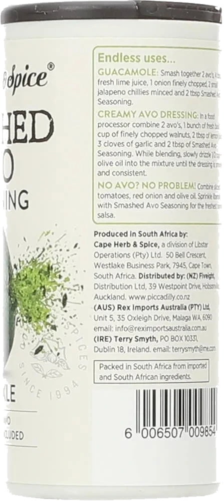 Smashed Avo Seasoning Shaker